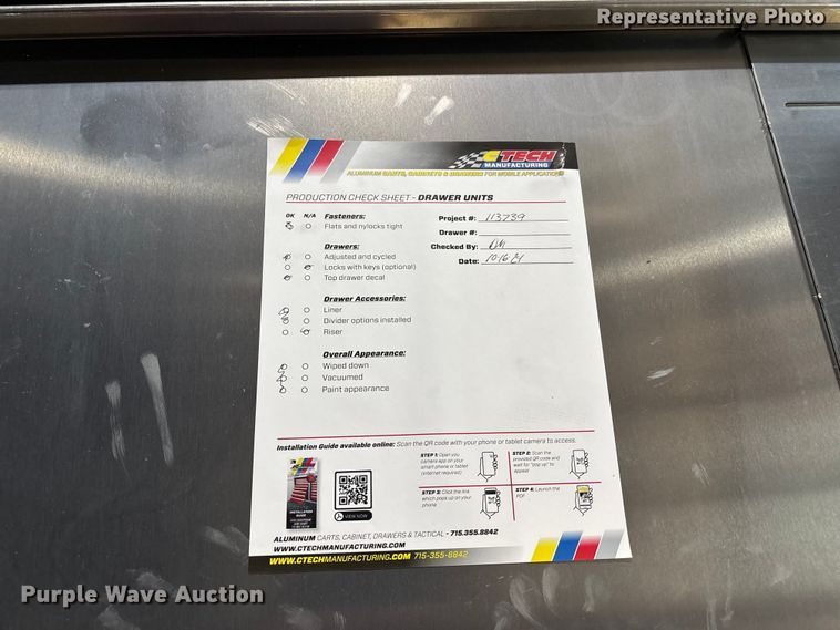 image for item FK3055 (2) C-Tech Manufacturing  toolboxes