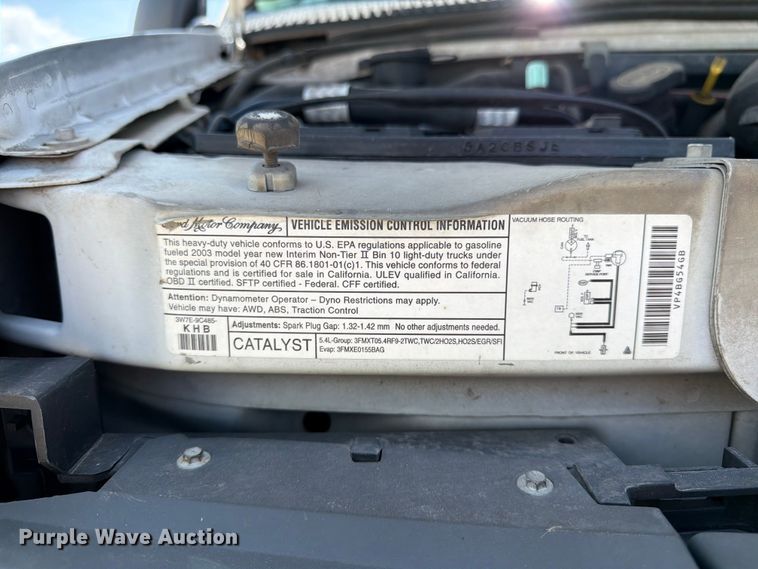 image for item FK3083 2003 Ford E250 van