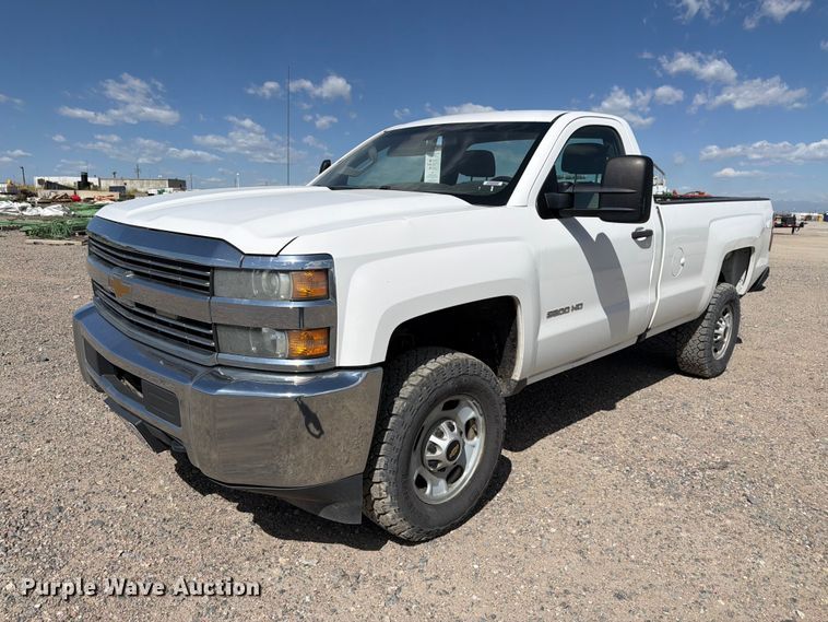 2016 Chevrolet Silverado 2500 pickup truck