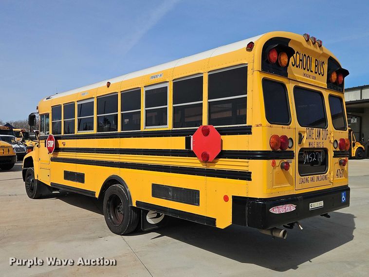 image for item FN5587 2013 Blue Bird BB Conventional school bus