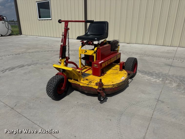 image for item NA9521 Midwest Mower Mfg. Inc. Wegele 36 lawn mower