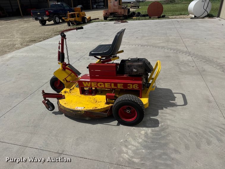 image for item NA9521 Midwest Mower Mfg. Inc. Wegele 36 lawn mower