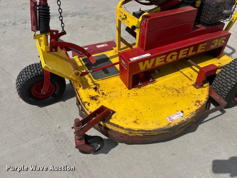 image for item NA9521 Midwest Mower Mfg. Inc. Wegele 36 lawn mower