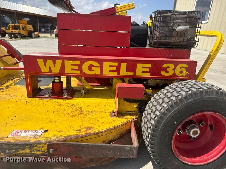 image for item NA9521 Midwest Mower Mfg. Inc. Wegele 36 lawn mower