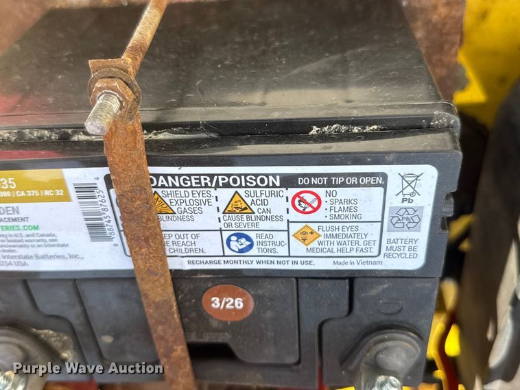 image for item NA9521 Midwest Mower Mfg. Inc. Wegele 36 lawn mower