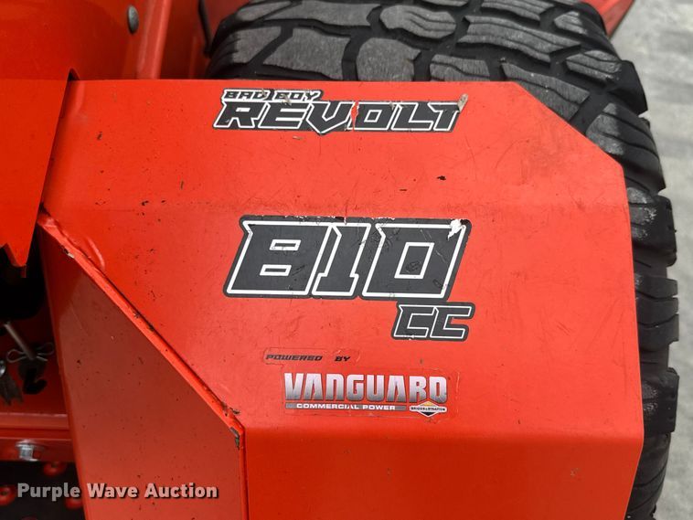 image for item NA9523 2022 Bad Boy Revolt ZTR lawn mower