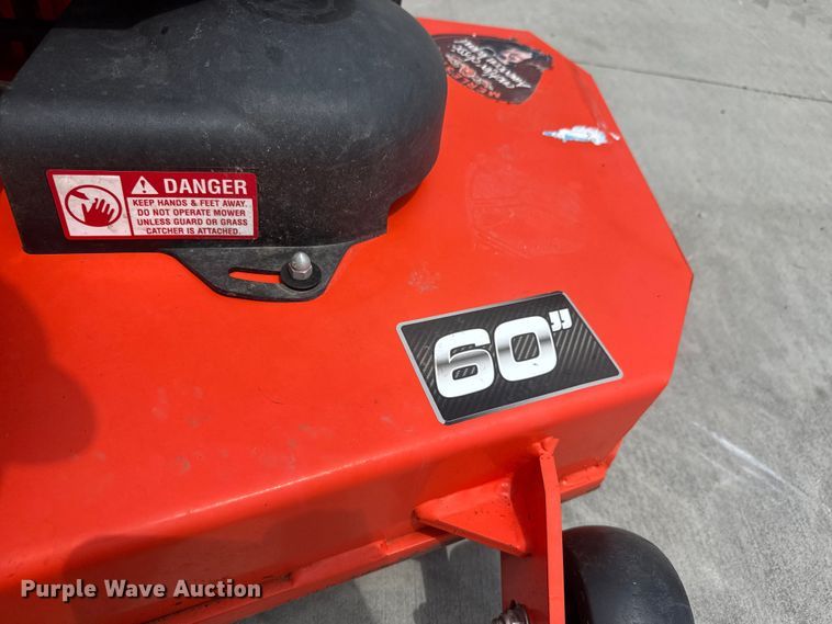 image for item NA9525 2016 Bad Boy Elite Series ZTR lawn mower