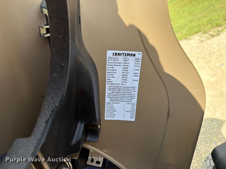 image for item NA9526 Craftsman YS 4500 lawn mower