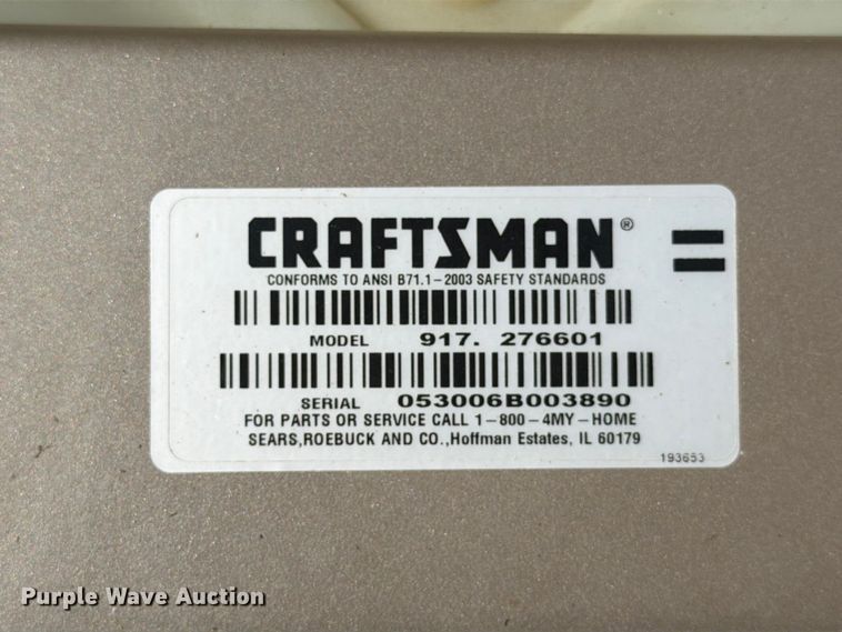 image for item NA9526 Craftsman YS 4500 lawn mower