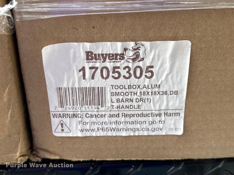 image for item ND9514 (6) Buyers tool boxes