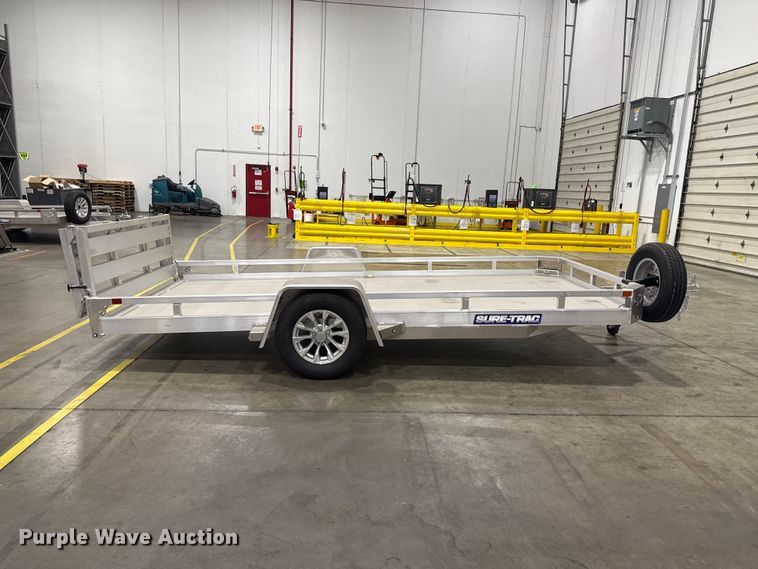 image for item ND9528 2024 Sure-Trac by Novae ST8214LS-A-030 utility trailer