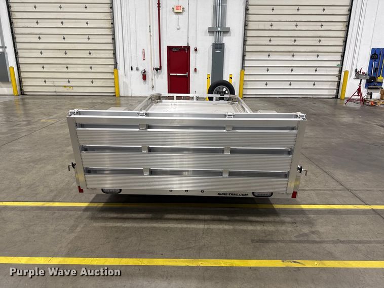image for item ND9528 2024 Sure-Trac by Novae ST8214LS-A-030 utility trailer