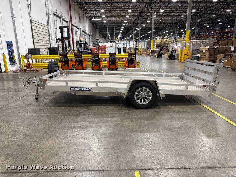 image for item ND9528 2024 Sure-Trac by Novae ST8214LS-A-030 utility trailer