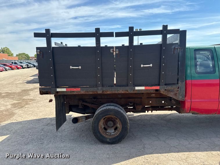 image for item OE9610 2009 Ford F350 Super Duty Ext. Cab dump bed pickup truck