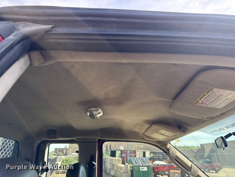 image for item OE9610 2009 Ford F350 Super Duty Ext. Cab dump bed pickup truck