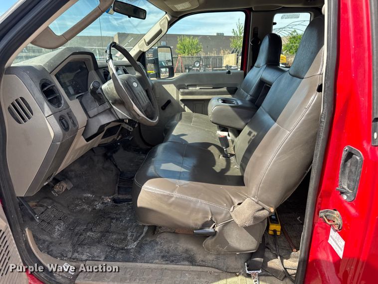 image for item OE9610 2009 Ford F350 Super Duty Ext. Cab dump bed pickup truck