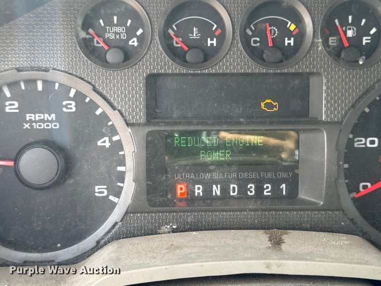 image for item OE9610 2009 Ford F350 Super Duty Ext. Cab dump bed pickup truck