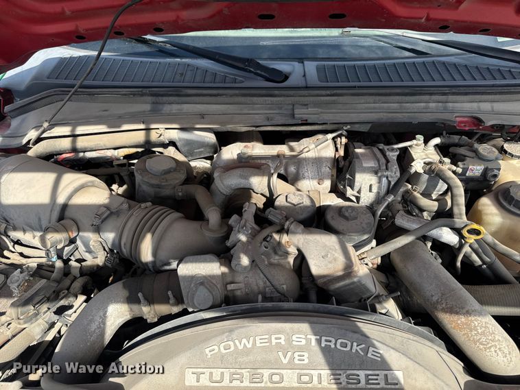 image for item OE9610 2009 Ford F350 Super Duty Ext. Cab dump bed pickup truck
