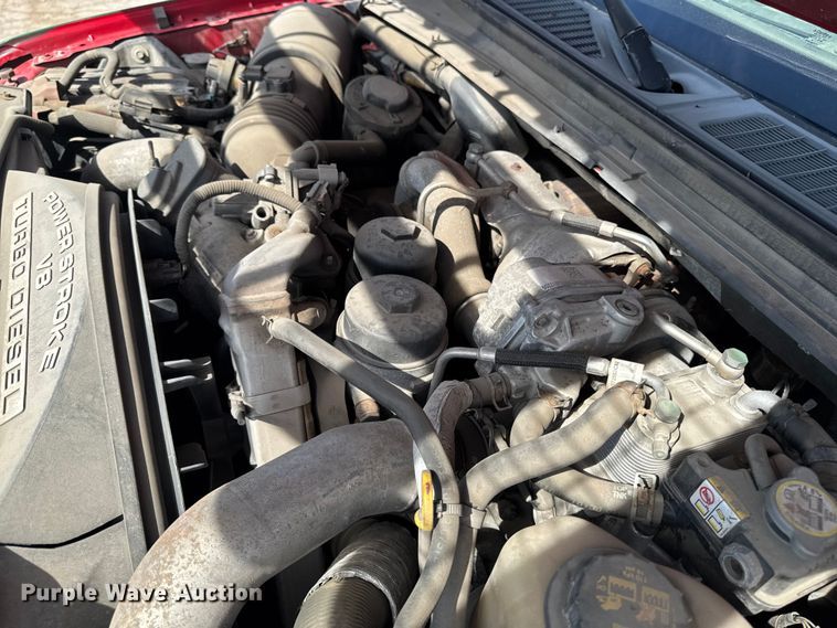 image for item OE9610 2009 Ford F350 Super Duty Ext. Cab dump bed pickup truck