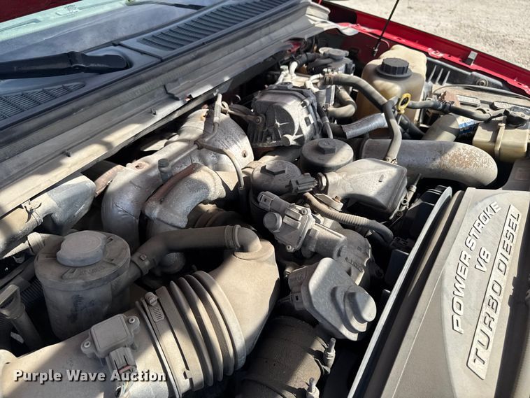 image for item OE9610 2009 Ford F350 Super Duty Ext. Cab dump bed pickup truck