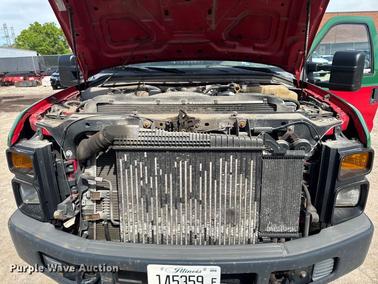 image for item OE9610 2009 Ford F350 Super Duty Ext. Cab dump bed pickup truck