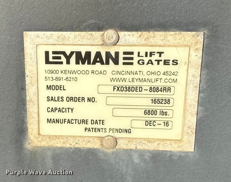 image for item YA1963 2017 Freightliner Business Class M2 box truck