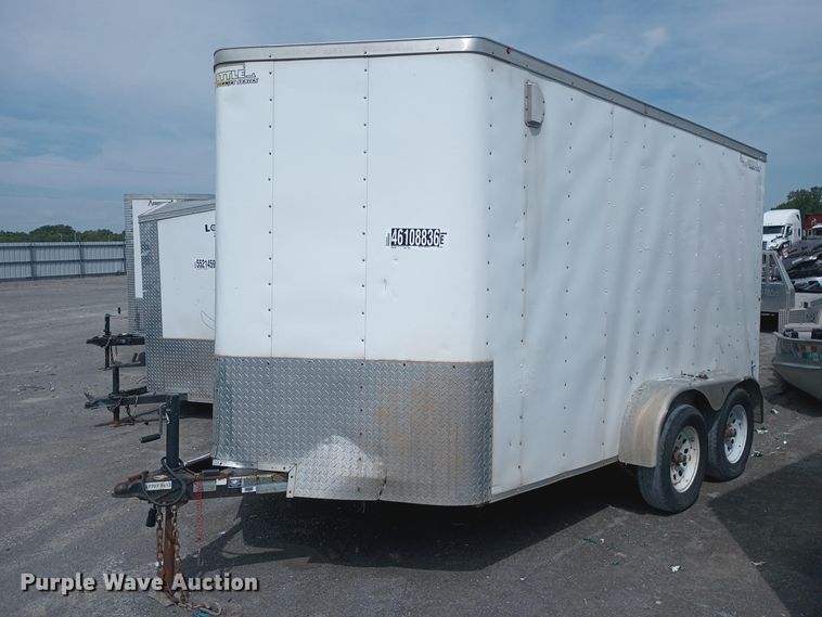 image for item YA2828 2016 Doolittle enclosed cargo trailer