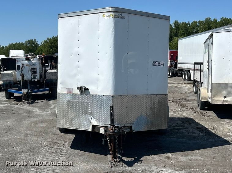 image for item YA2828 2016 Doolittle enclosed cargo trailer