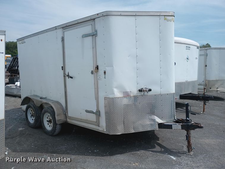 image for item YA2828 2016 Doolittle enclosed cargo trailer