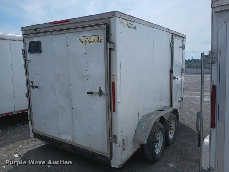 image for item YA2828 2016 Doolittle enclosed cargo trailer