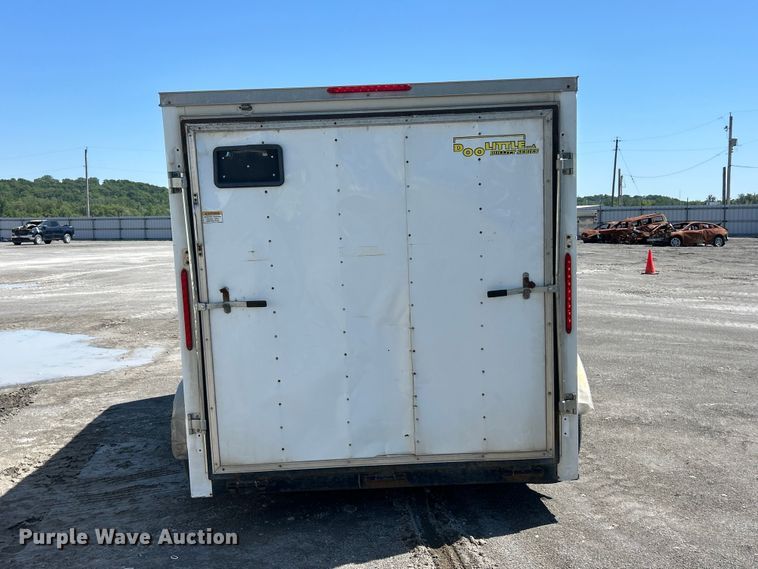image for item YA2828 2016 Doolittle enclosed cargo trailer