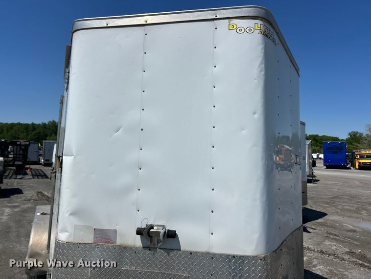 image for item YA2828 2016 Doolittle enclosed cargo trailer