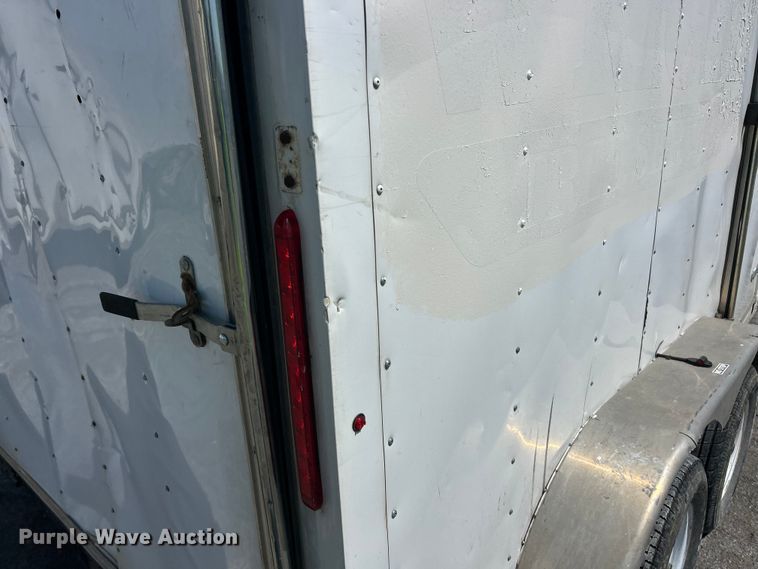 image for item YA2828 2016 Doolittle enclosed cargo trailer