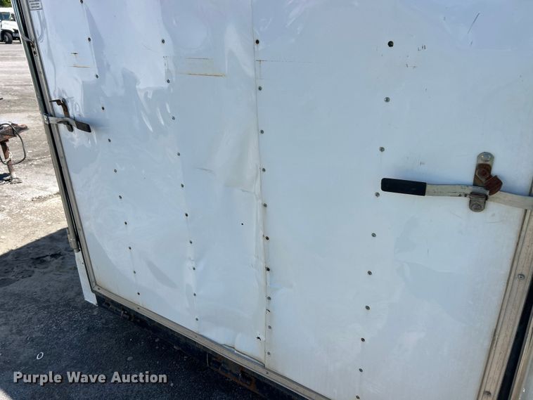 image for item YA2828 2016 Doolittle enclosed cargo trailer