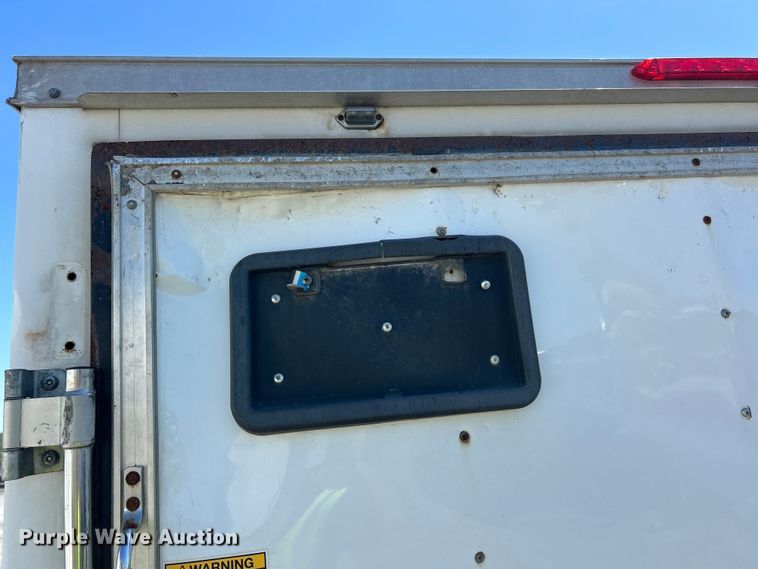image for item YA2828 2016 Doolittle enclosed cargo trailer