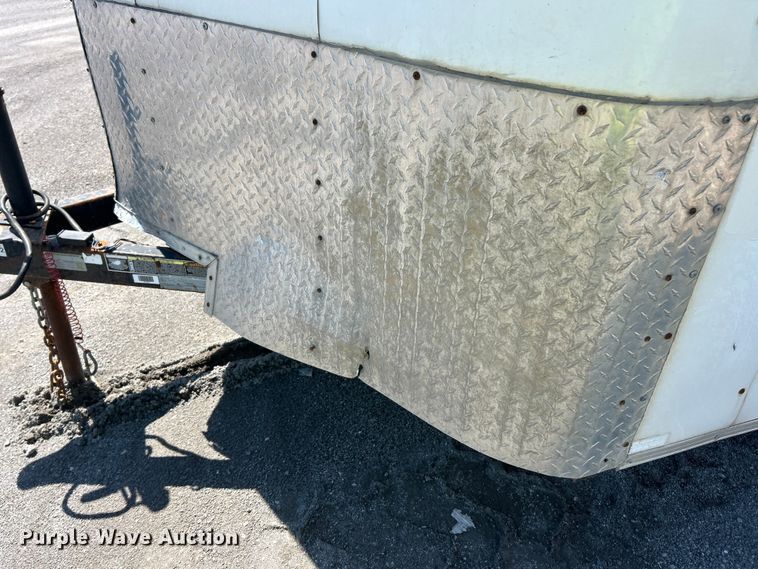 image for item YA2828 2016 Doolittle enclosed cargo trailer
