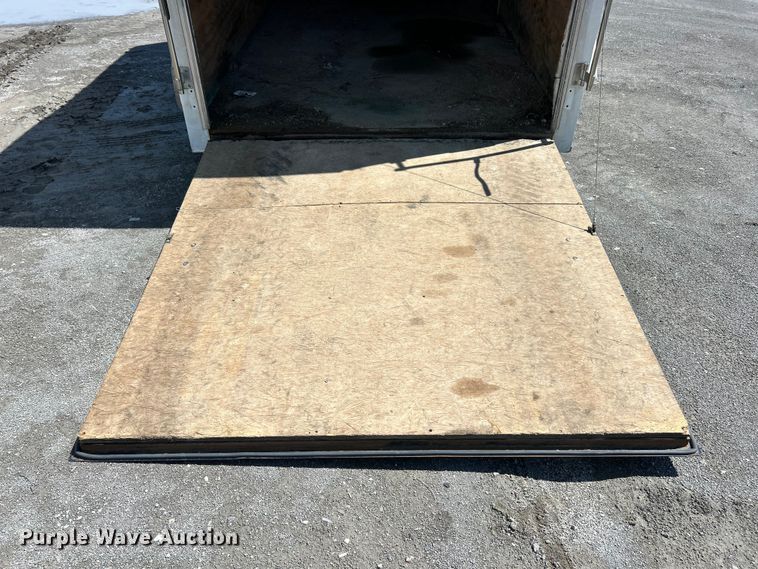 image for item YA2828 2016 Doolittle enclosed cargo trailer