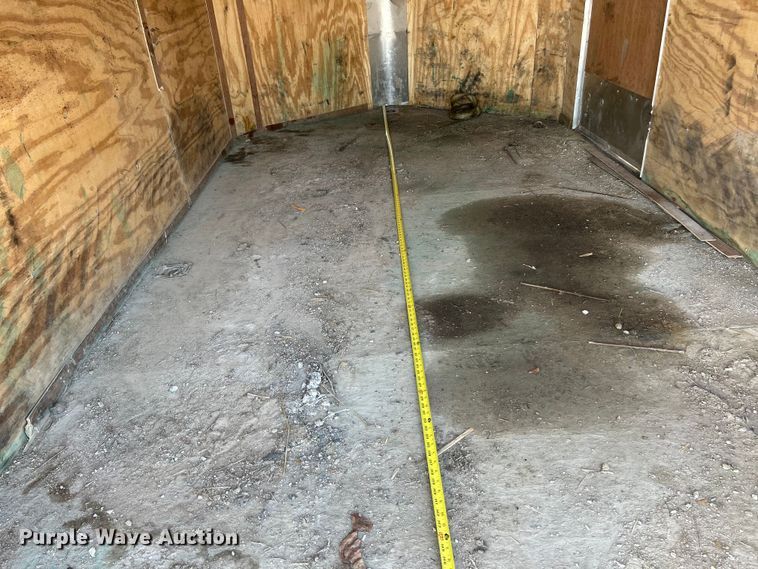 image for item YA2828 2016 Doolittle enclosed cargo trailer