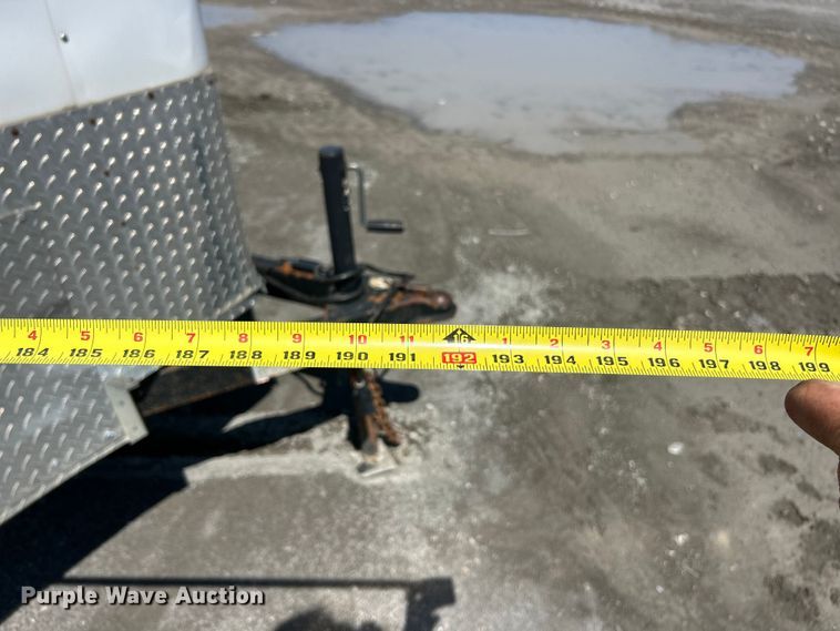 image for item YA2828 2016 Doolittle enclosed cargo trailer