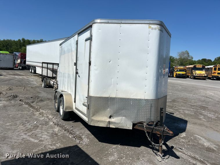 image for item YA2829 2017 Doolittle enclosed cargo trailer