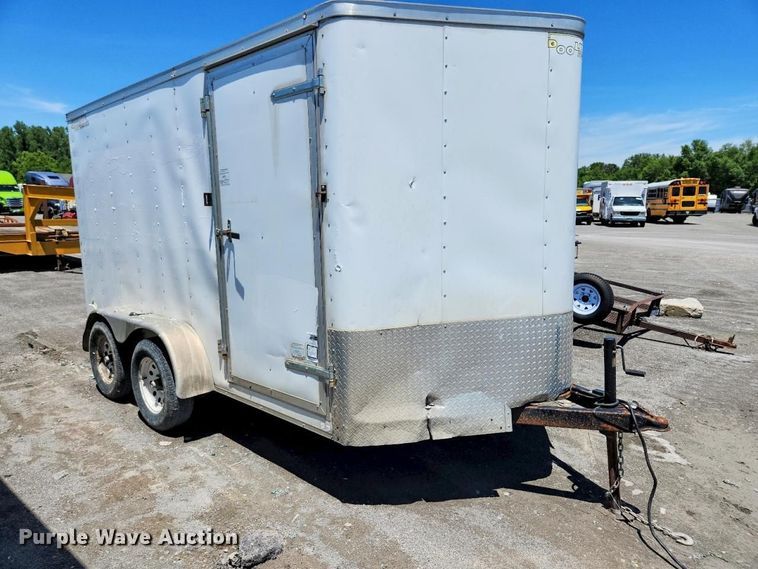 image for item YA2829 2017 Doolittle enclosed cargo trailer