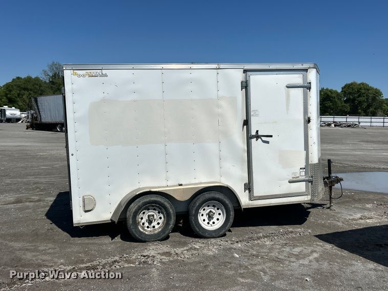 image for item YA2829 2017 Doolittle enclosed cargo trailer