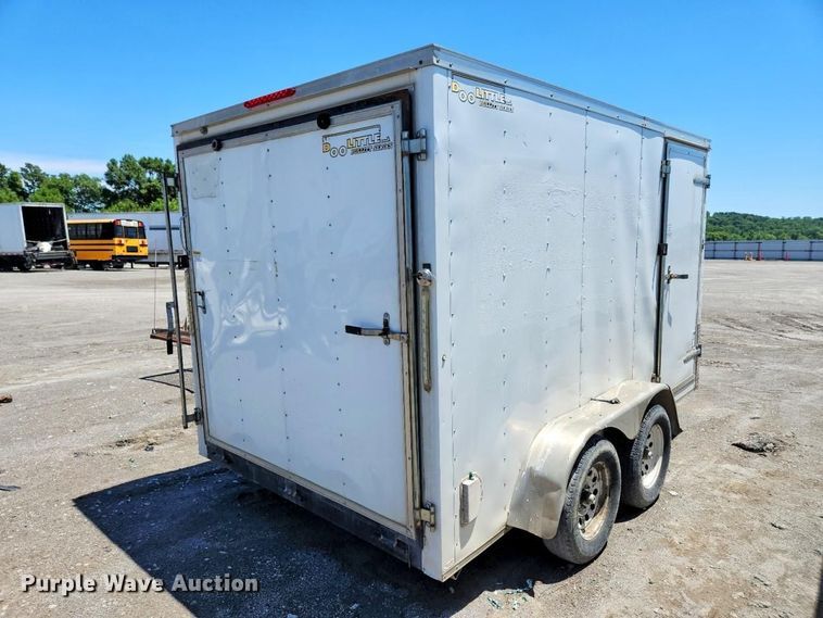 image for item YA2829 2017 Doolittle enclosed cargo trailer