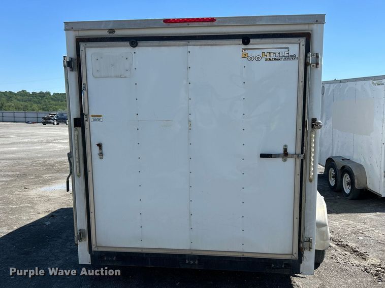 image for item YA2829 2017 Doolittle enclosed cargo trailer