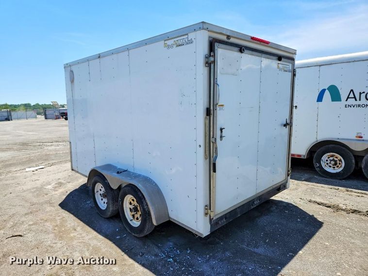 image for item YA2829 2017 Doolittle enclosed cargo trailer
