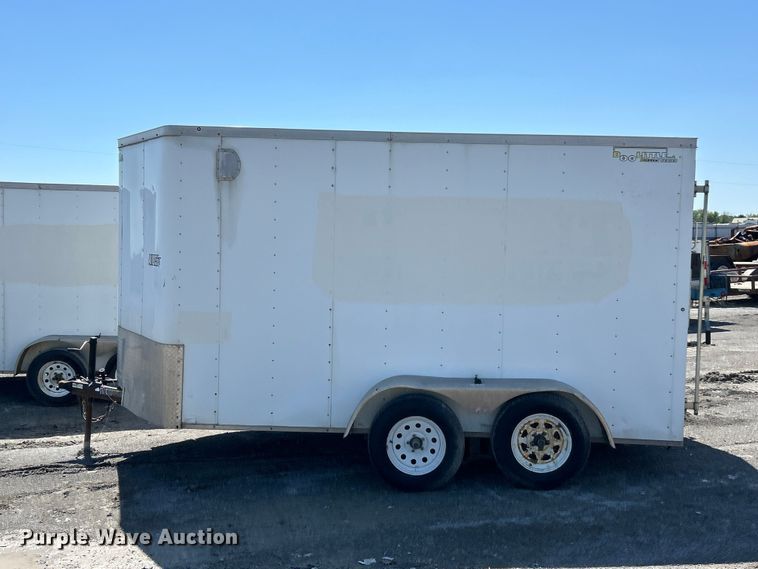 image for item YA2829 2017 Doolittle enclosed cargo trailer