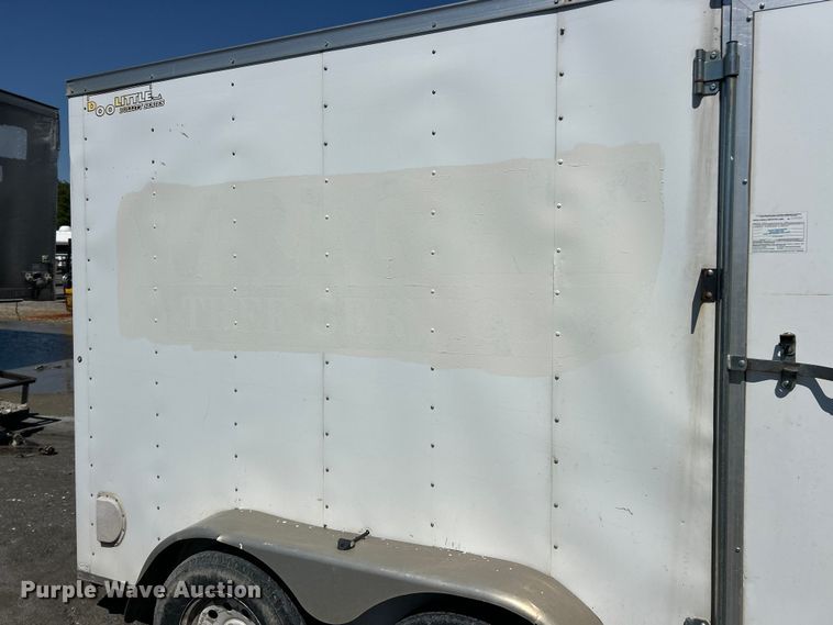 image for item YA2829 2017 Doolittle enclosed cargo trailer