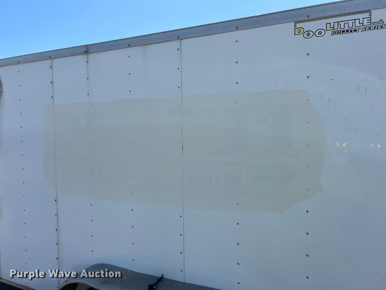 image for item YA2829 2017 Doolittle enclosed cargo trailer