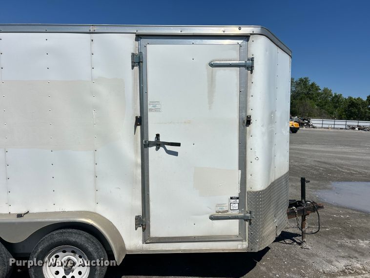 image for item YA2829 2017 Doolittle enclosed cargo trailer