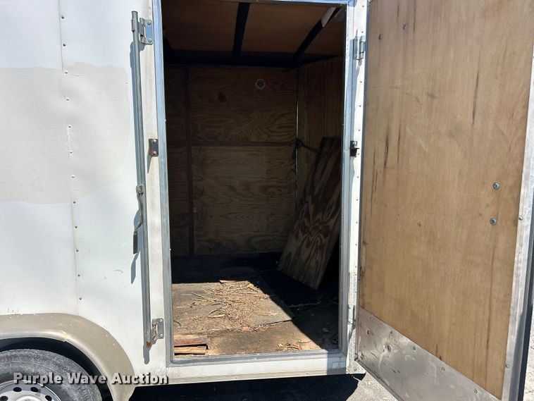 image for item YA2829 2017 Doolittle enclosed cargo trailer